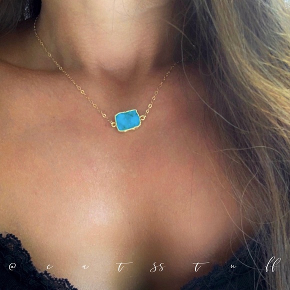 Genuine Turquoise Necklace - Picture 7 of 7